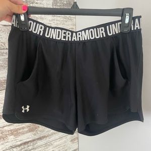 Black Under Armor Shorts - Medium